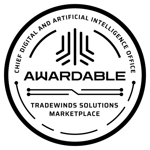 CDAO Tradewinds Solutions Marketplace Awardable badge