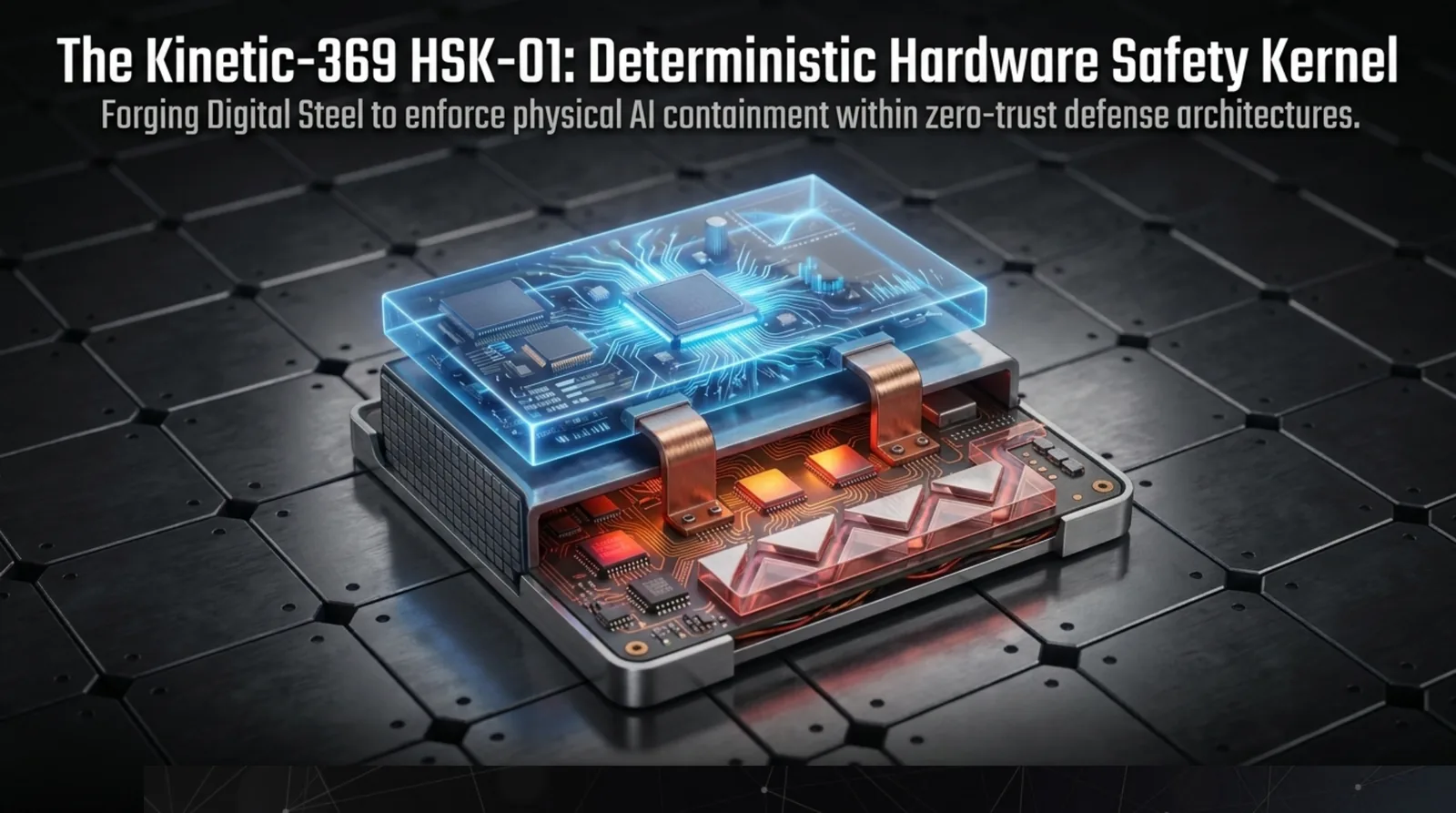 KINETIC-369 hardware safety kernel module enforcing human override authority